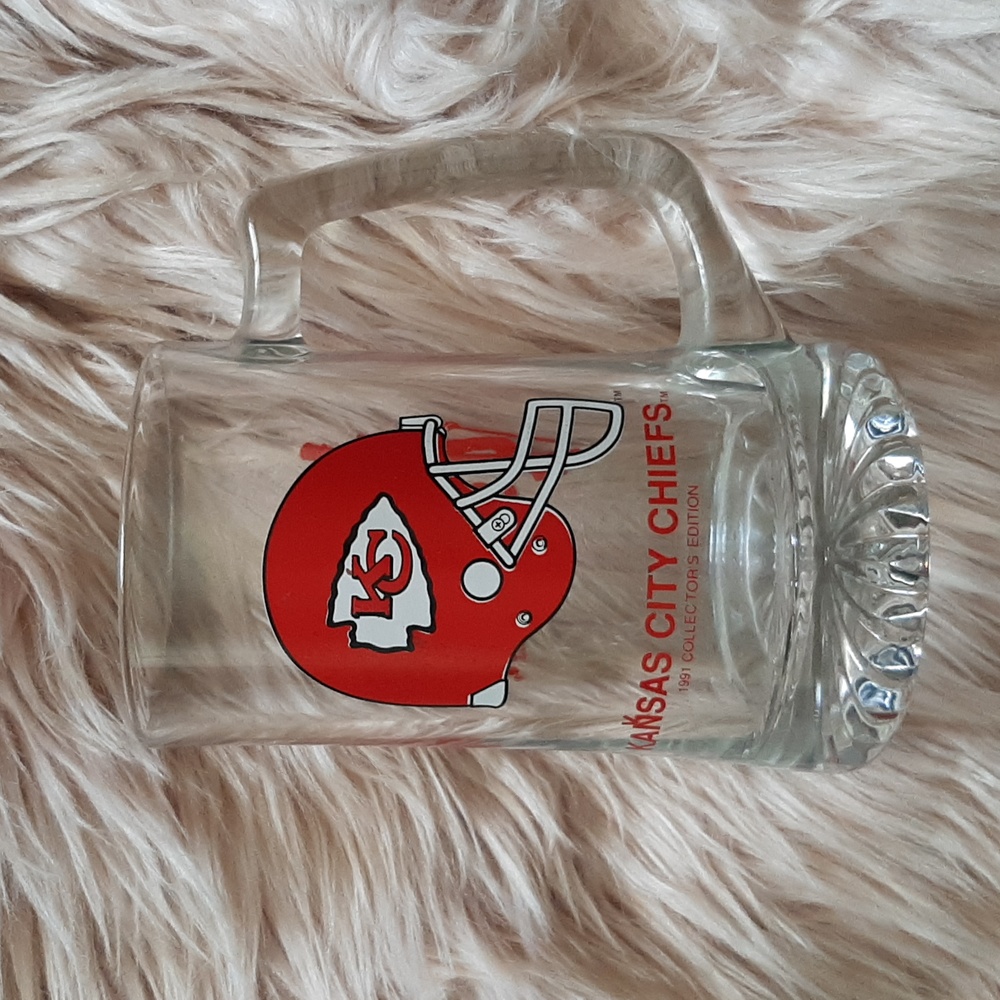 1991 KC Chiefs Slim Jim Mug